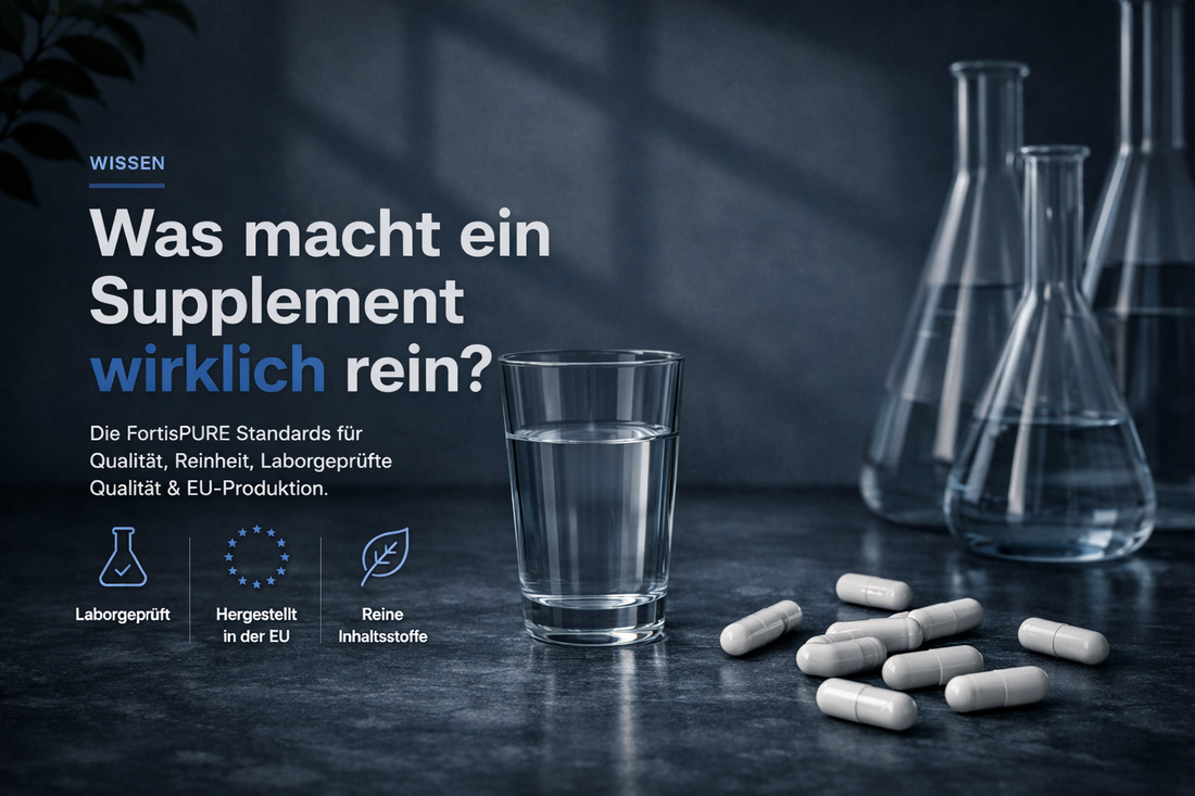 Was macht ein Supplement rein? | FortisPURE Qualität
