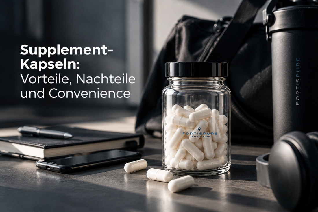 Supplement-Kapseln: Vorteile, Nachteile und einfache Einnahme