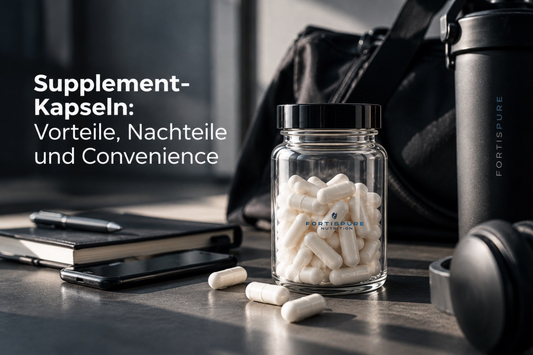 Supplement-Kapseln: Vorteile, Nachteile und einfache Einnahme
