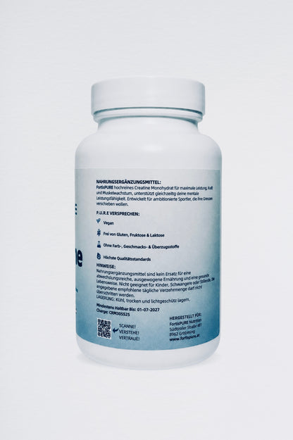 FortisPURE Creatine Monohydrat Kapseln